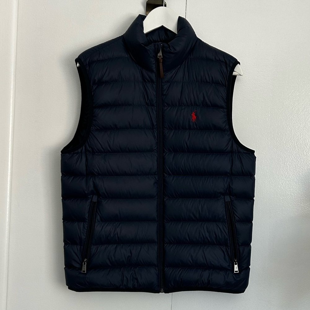 Polo Ralph Lauren men’s navy blue puffer vest